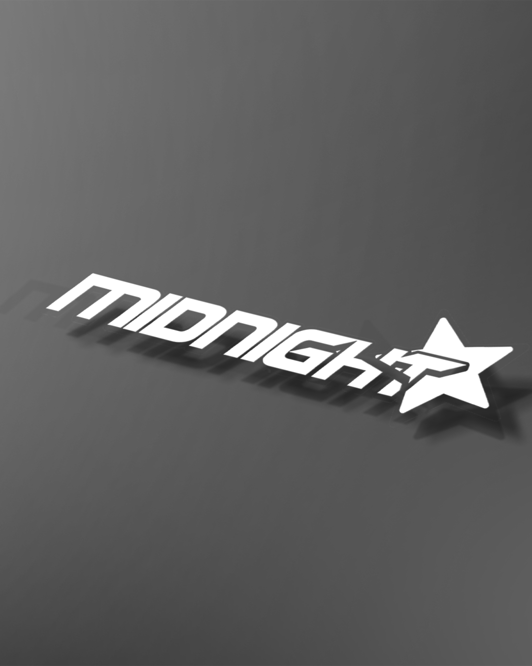 MIDNIGHT DECAL 6"