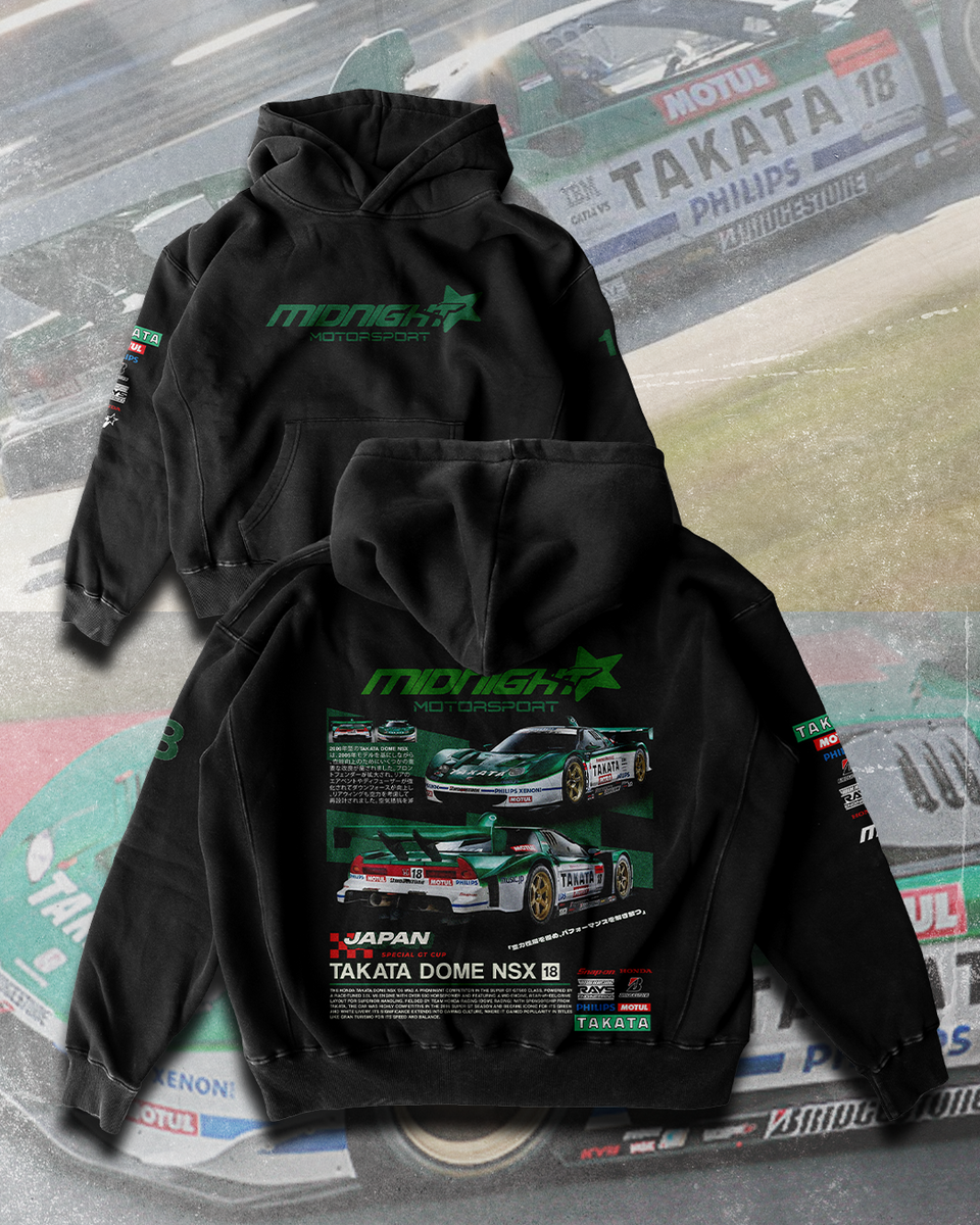 Taka@ TAKATA NSX HOODIE – MidnightSokudo