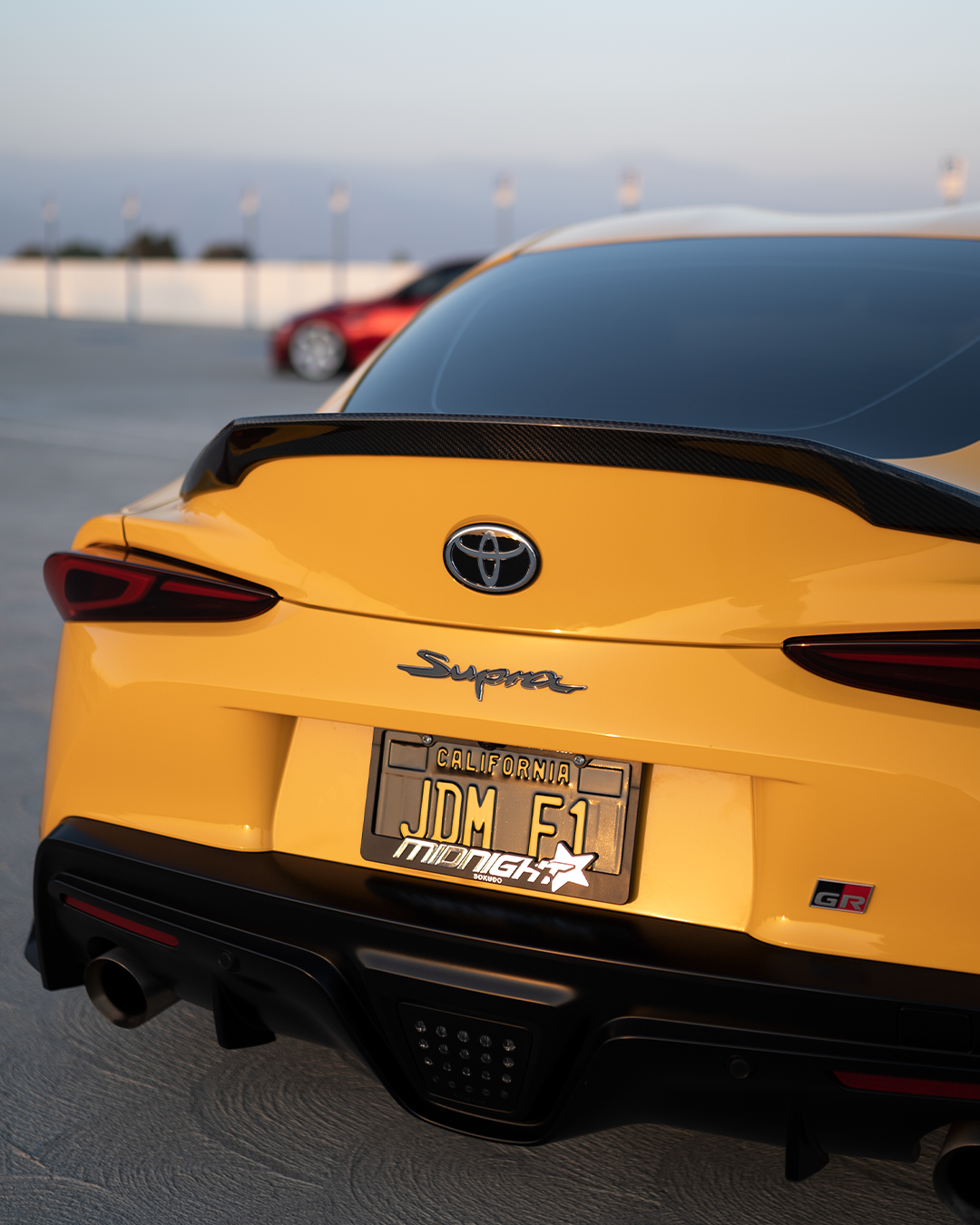 MIDNIGHT LICENSE PLATE