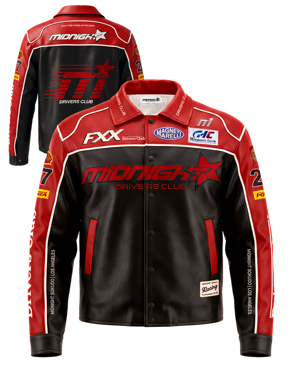 【極美品】 Motorrad Club Jacket Mサイズ Midnight Drivers Club Leather Racing Jacket – MidnightSokudo
