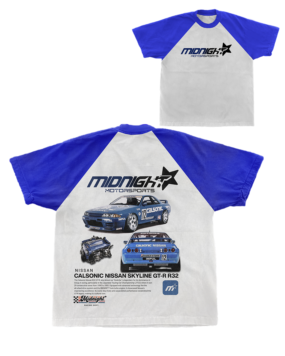 Calsonic R32 GTR Tee – MidnightSokudo
