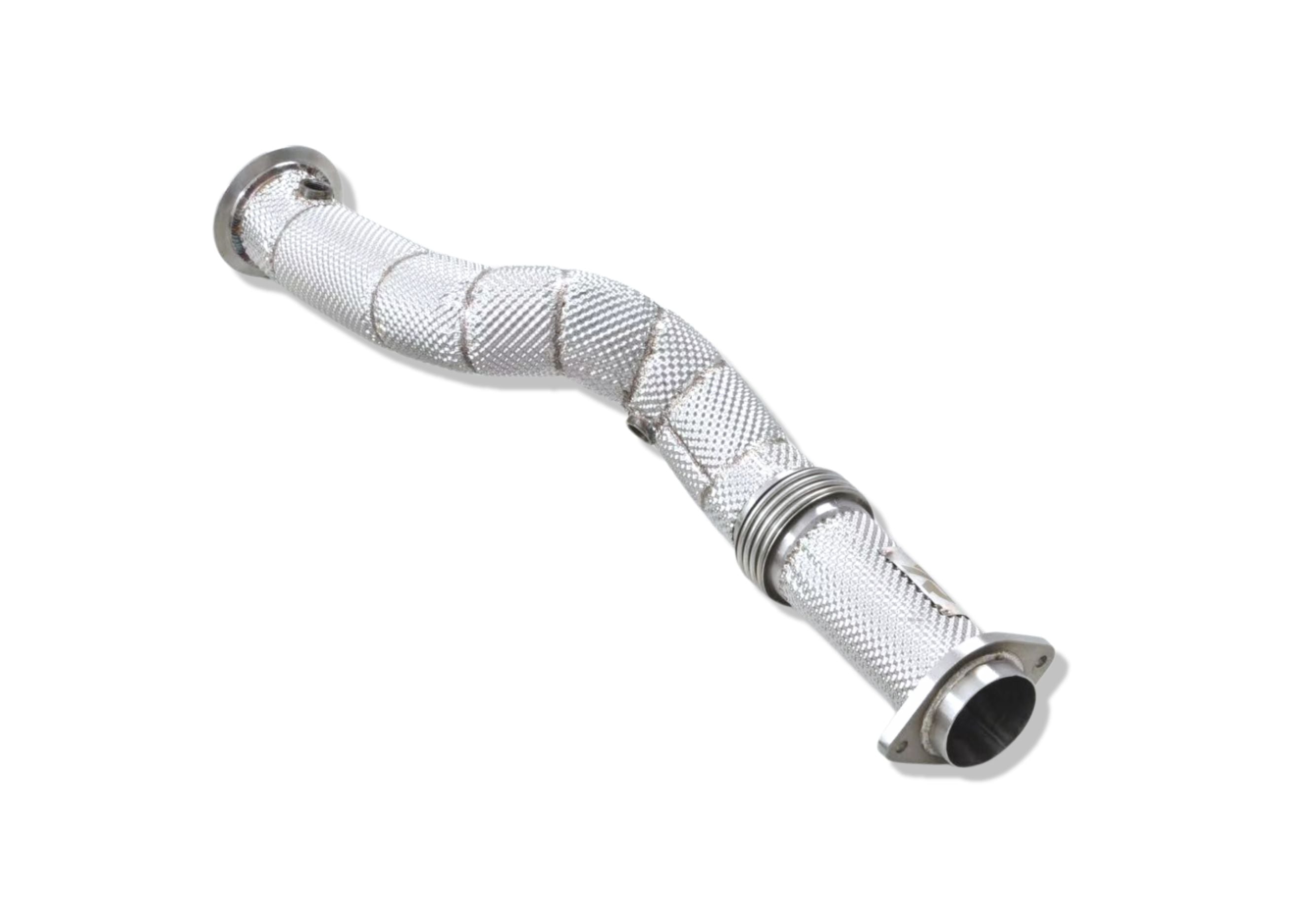 S58 3.5'' Maxflow Downpipes w/ Heatshield for G8X
