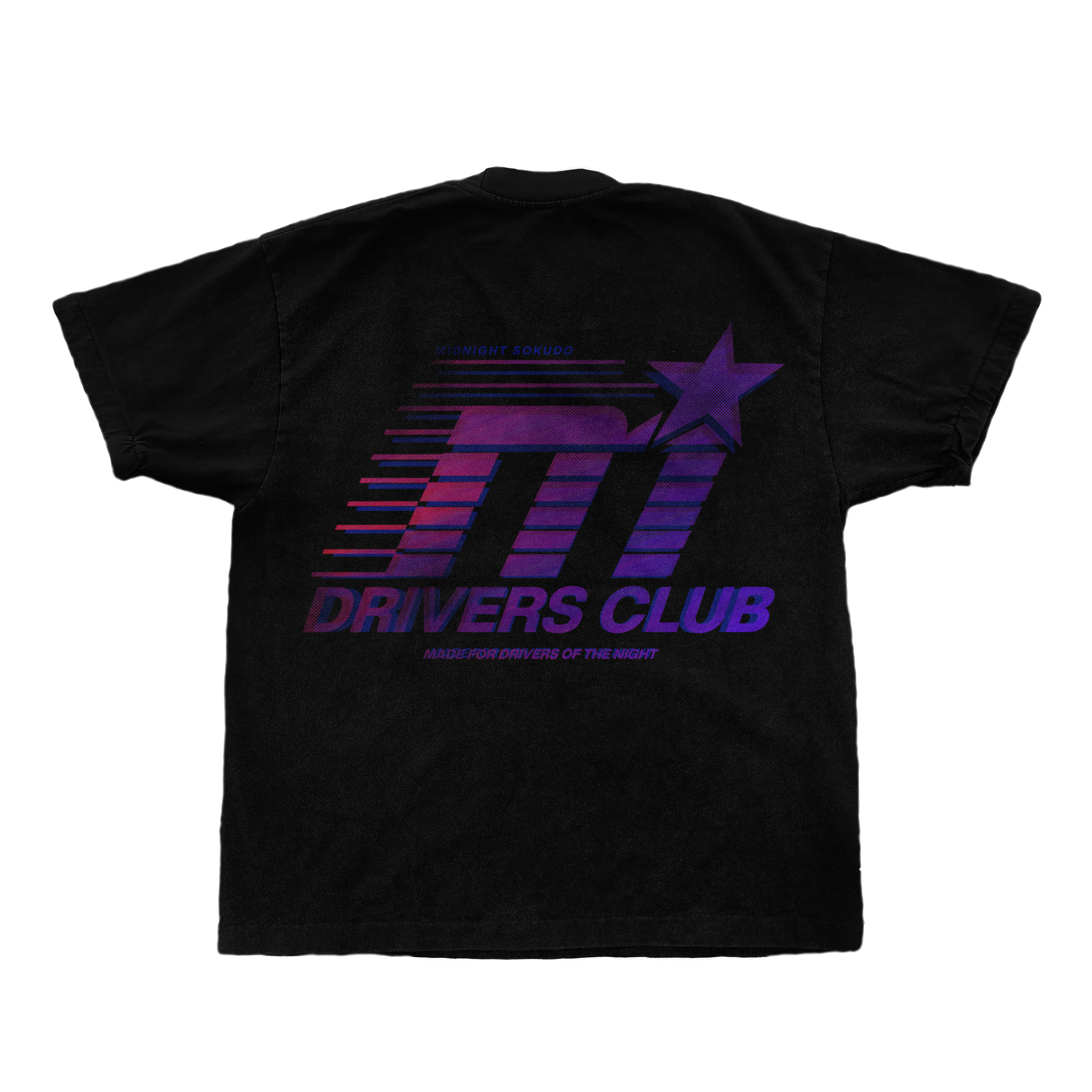 Purple drivers club tee
