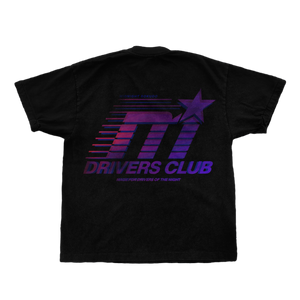 Purple drivers club tee