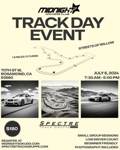 Streets of Willow Track Day Event
