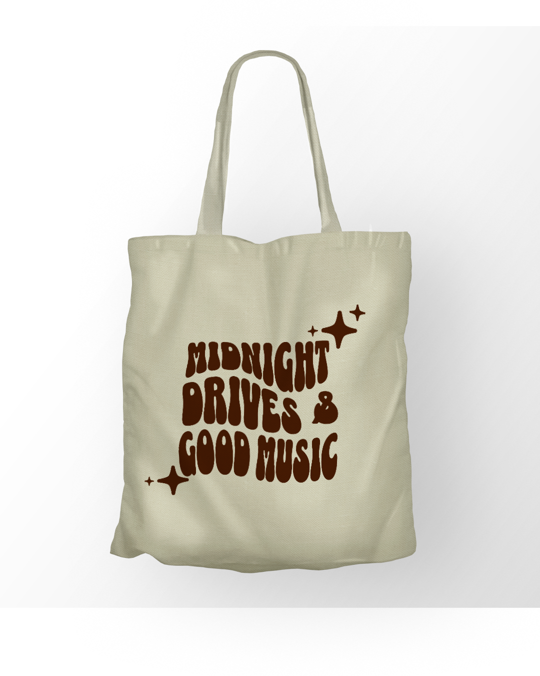 Midnight Drives & Good Music Tote Bag