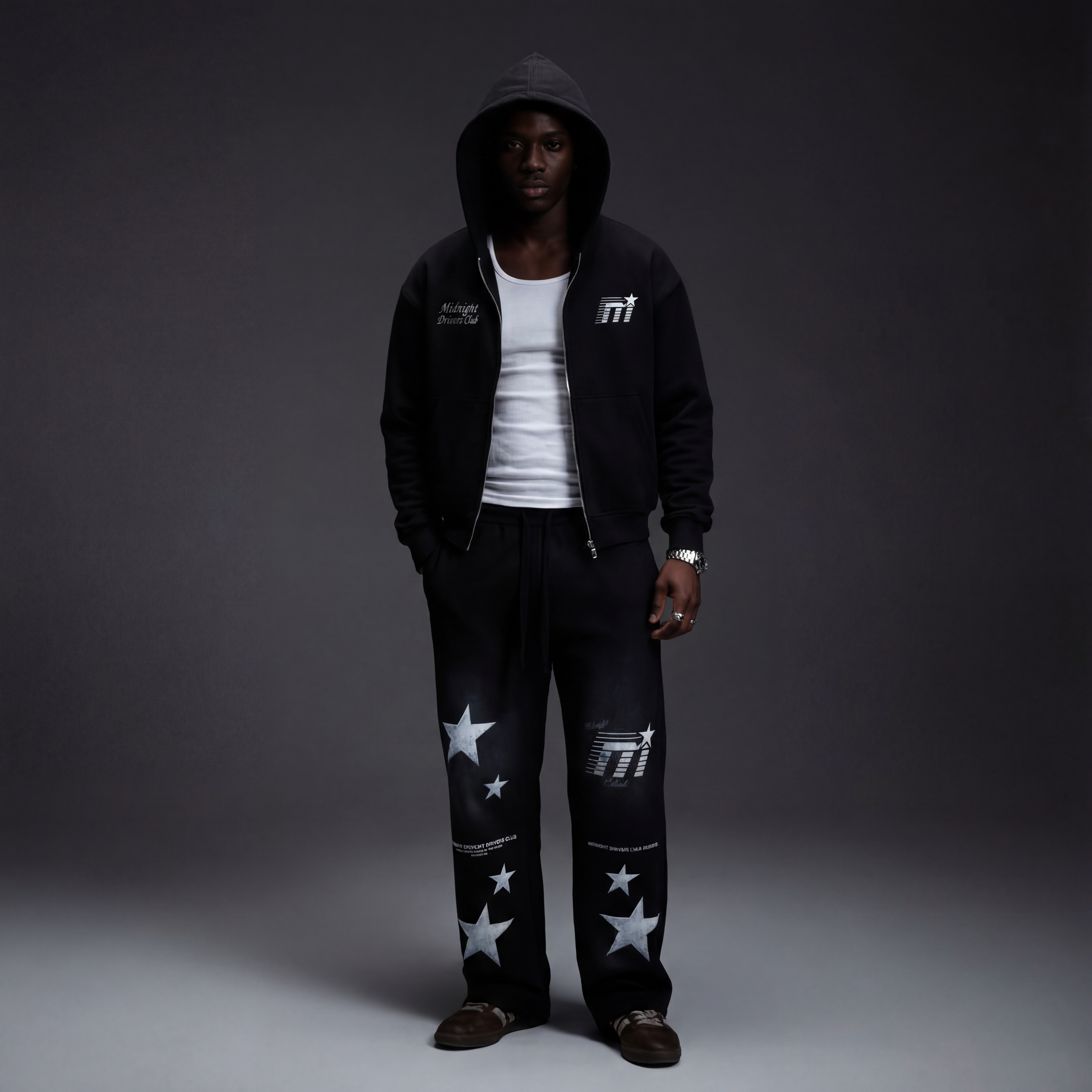 Archive Zip Hoodie – MidnightSokudo Archive Zip Hoodie – MidnightSokudo