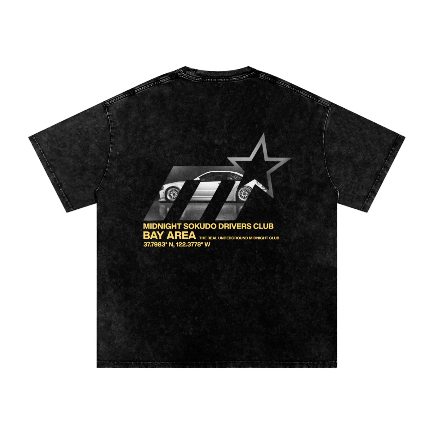 Midnight Drivers Club Bay Area Tee