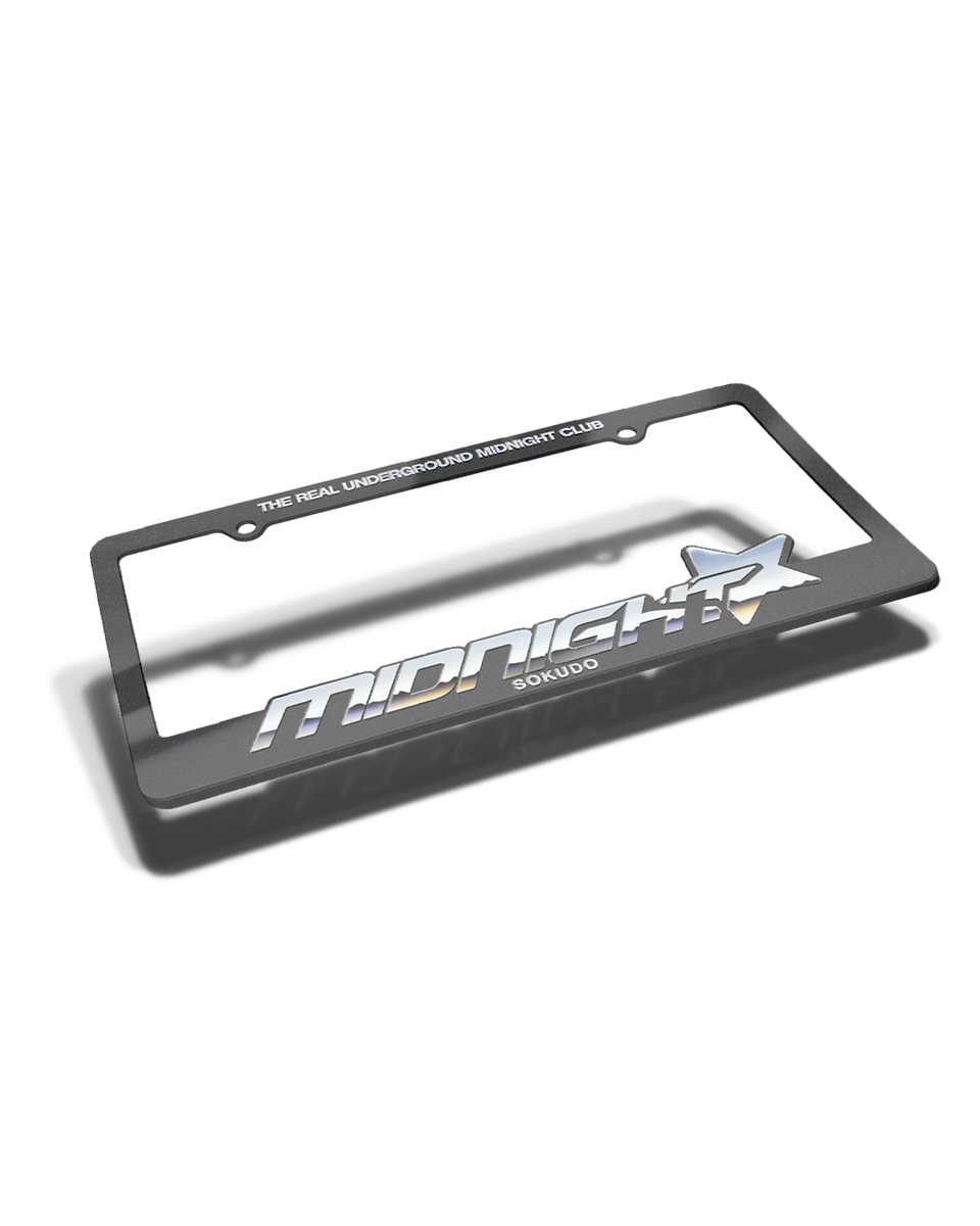 cogu プレート MIDNIGHT LICENSE PLATE