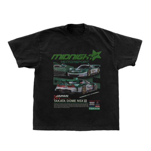 TAKATA DOME NSX - VINTAGE RACE TEE – MidnightSokudo
